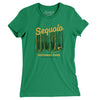 Sequoia National Park Women's T-Shirt-Kelly Green-Allegiant Goods Co. Vintage Sports Apparel
