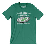 John F. Kennedy Stadium Men/Unisex T-Shirt-Kelly-Allegiant Goods Co. Vintage Sports Apparel