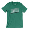Grand Forks Vintage Repeat Men/Unisex T-Shirt-Kelly-Allegiant Goods Co. Vintage Sports Apparel