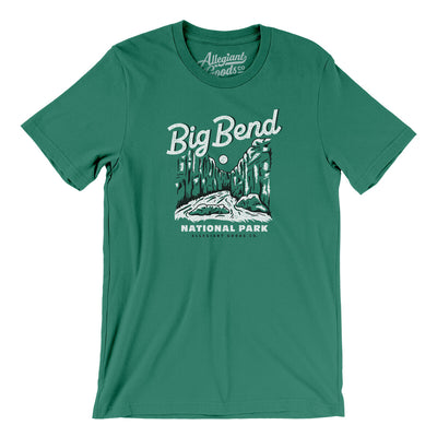 Big Bend National Park Men/Unisex T-Shirt-Kelly-Allegiant Goods Co. Vintage Sports Apparel