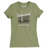 Redwood National Park Women's T-Shirt-Light Olive-Allegiant Goods Co. Vintage Sports Apparel