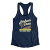 Joshua Tree National Park Women's Racerback Tank-Midnight Navy-Allegiant Goods Co. Vintage Sports Apparel