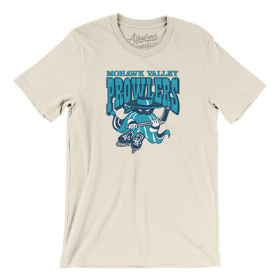 Mohawk Valley Prowlers Men/Unisex T-Shirt-Natural-Allegiant Goods Co. Vintage Sports Apparel