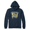 I’m Just Here For The Sausage Race Hoodie-Navy Blue-Allegiant Goods Co. Vintage Sports Apparel