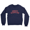 Boston Sweet Caroline Midweight French Terry Crewneck Sweatshirt-Navy-Allegiant Goods Co. Vintage Sports Apparel