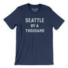 Seattle Baseball By A Thousand Men/Unisex T-Shirt-Navy-Allegiant Goods Co. Vintage Sports Apparel