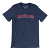 Cleveland Varsity Men/Unisex T-Shirt-Navy-Allegiant Goods Co. Vintage Sports Apparel