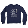 The Called Shot Midweight French Terry Crewneck Sweatshirt-Navy-Allegiant Goods Co. Vintage Sports Apparel