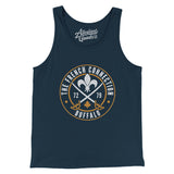 The French Connection Men/Unisex Tank Top-Navy-Allegiant Goods Co. Vintage Sports Apparel