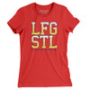 Lfg Stl Women's T-Shirt-Red-Allegiant Goods Co. Vintage Sports Apparel