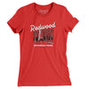 Redwood National Park Women's T-Shirt-Red-Allegiant Goods Co. Vintage Sports Apparel