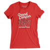 Grand Canyon National Park Women's T-Shirt-Red-Allegiant Goods Co. Vintage Sports Apparel