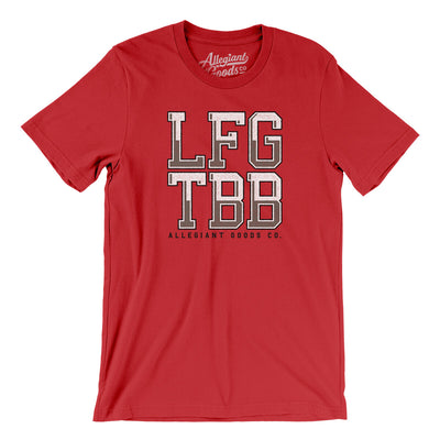 Lfg Tbb Men/Unisex T-Shirt-Red-Allegiant Goods Co. Vintage Sports Apparel