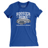 Hoosier Dome Women's T-Shirt-Royal-Allegiant Goods Co. Vintage Sports Apparel