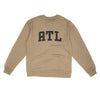 ATL Varsity Midweight Crewneck Sweatshirt-Sandstone-Allegiant Goods Co. Vintage Sports Apparel