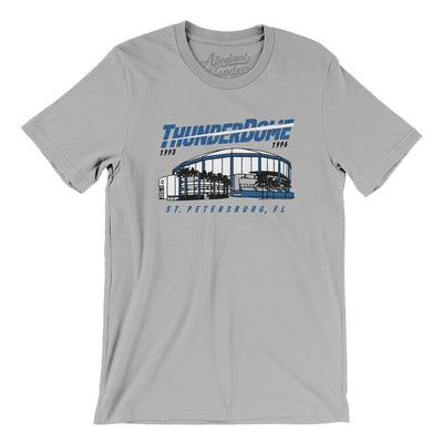 Tampa Bay Thunderdome Men/Unisex T-Shirt-Silver-Allegiant Goods Co. Vintage Sports Apparel