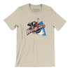 Arkansas Riverblades Men/Unisex T-Shirt-Soft Cream-Allegiant Goods Co. Vintage Sports Apparel