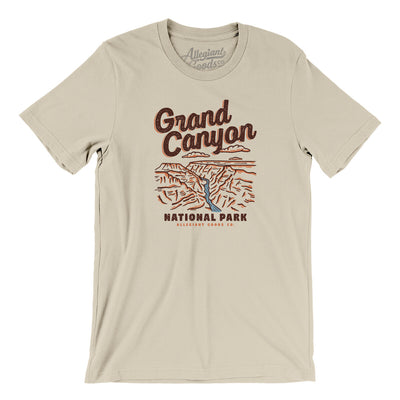 Grand Canyon National Park Men/Unisex T-Shirt-Soft Cream-Allegiant Goods Co. Vintage Sports Apparel