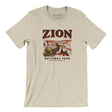 Zion National Park Men/Unisex T-Shirt-Soft Cream-Allegiant Goods Co. Vintage Sports Apparel