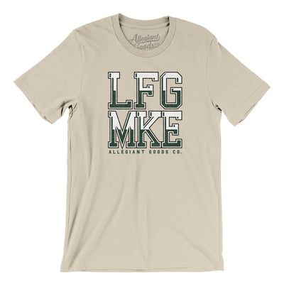 Lfg Mke Men/Unisex T-Shirt-Soft Cream-Allegiant Goods Co. Vintage Sports Apparel