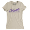 Orlando Retro Women's T-Shirt-Soft Cream-Allegiant Goods Co. Vintage Sports Apparel