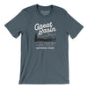 Great Basin National Park Men/Unisex T-Shirt-Steel Blue-Allegiant Goods Co. Vintage Sports Apparel