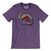 Asheville Smoke Men/Unisex T-Shirt-Team Purple-Allegiant Goods Co. Vintage Sports Apparel