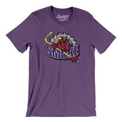 Asheville Smoke Men/Unisex T-Shirt-Team Purple-Allegiant Goods Co. Vintage Sports Apparel