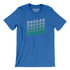 Dallas Vintage Repeat Men/Unisex T-Shirt-True Royal-Allegiant Goods Co. Vintage Sports Apparel