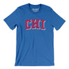 Chi Varsity Men/Unisex T-Shirt-True Royal-Allegiant Goods Co. Vintage Sports Apparel