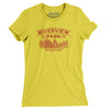 Riverview Park Women's T-Shirt-Vibrant Yellow-Allegiant Goods Co. Vintage Sports Apparel