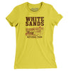 White Sands National Park Women's T-Shirt-Vibrant Yellow-Allegiant Goods Co. Vintage Sports Apparel