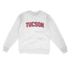 Tucson Varsity Midweight Crewneck Sweatshirt-White-Allegiant Goods Co. Vintage Sports Apparel