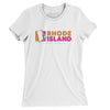 Rhode Island Coffee Women's T-Shirt-White-Allegiant Goods Co. Vintage Sports Apparel