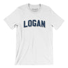 Logan Varsity Men/Unisex T-Shirt-White-Allegiant Goods Co. Vintage Sports Apparel
