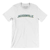 Jacksonville Varsity Men/Unisex T-Shirt-White-Allegiant Goods Co. Vintage Sports Apparel