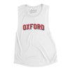 Oxford Varsity Women's Flowey Scoopneck Muscle Tank-White-Allegiant Goods Co. Vintage Sports Apparel