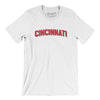 Cincinnati Varsity Men/Unisex T-Shirt-White-Allegiant Goods Co. Vintage Sports Apparel