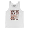 White Sands National Park Men/Unisex Tank Top-White-Allegiant Goods Co. Vintage Sports Apparel