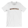 Washington Dc Varsity Men/Unisex T-Shirt-White-Allegiant Goods Co. Vintage Sports Apparel