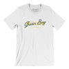 Green Bay Overprint Men/Unisex T-Shirt-White-Allegiant Goods Co. Vintage Sports Apparel