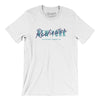 Rochester Overprint Men/Unisex T-Shirt-White-Allegiant Goods Co. Vintage Sports Apparel