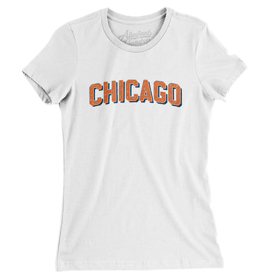 Chicago Varsity Women's T-Shirt-White-Allegiant Goods Co. Vintage Sports Apparel