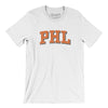 Phl Varsity Men/Unisex T-Shirt-White-Allegiant Goods Co. Vintage Sports Apparel