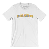 Morgantown Varsity Men/Unisex T-Shirt-White-Allegiant Goods Co. Vintage Sports Apparel