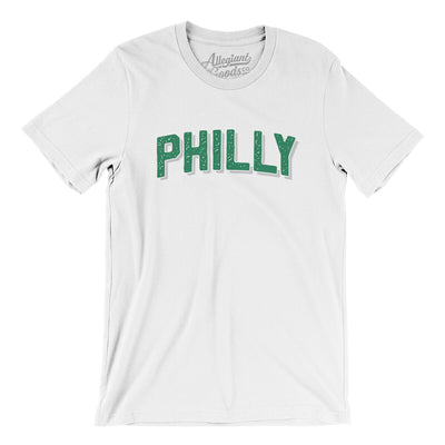 Philly Varsity Men/Unisex T-Shirt-White-Allegiant Goods Co. Vintage Sports Apparel