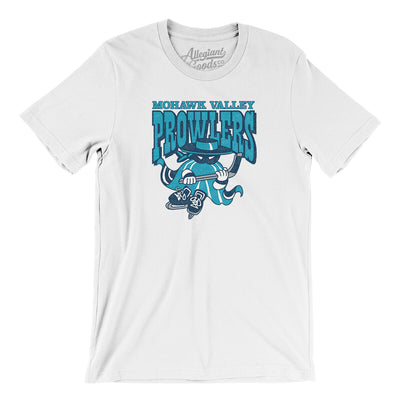 Mohawk Valley Prowlers Men/Unisex T-Shirt-White-Allegiant Goods Co. Vintage Sports Apparel