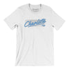 Charlotte Retro Men/Unisex T-Shirt-White-Allegiant Goods Co. Vintage Sports Apparel
