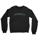 Jacksonville Varsity Midweight Crewneck Sweatshirt-Allegiant Goods Co. Vintage Sports Apparel