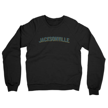 Jacksonville Varsity Midweight Crewneck Sweatshirt-Allegiant Goods Co. Vintage Sports Apparel